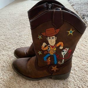 Toy Story Woody and Forky Boots Size 10